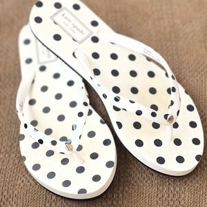 Kate spade flip flops size 6 in excellent condition